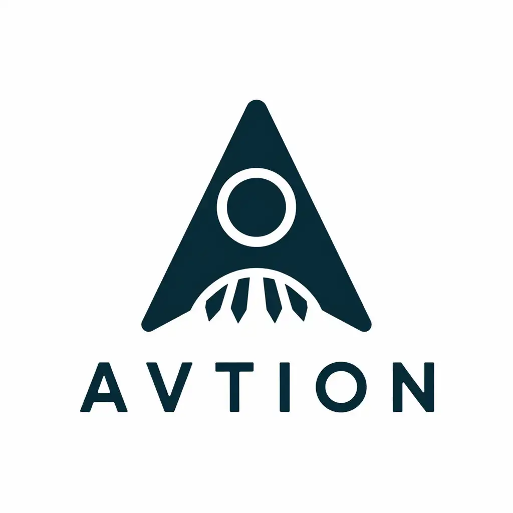 LOGO-Design-for-Avtion-Technologythemed-Vector-Logo-with-Clear-Background