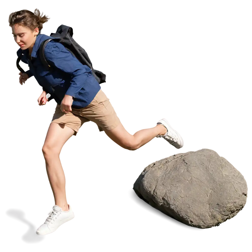 PNG-Image-of-a-Person-Stumbling-and-Tripping-on-a-Rock-HighQuality-Clarity-for-Online-Use