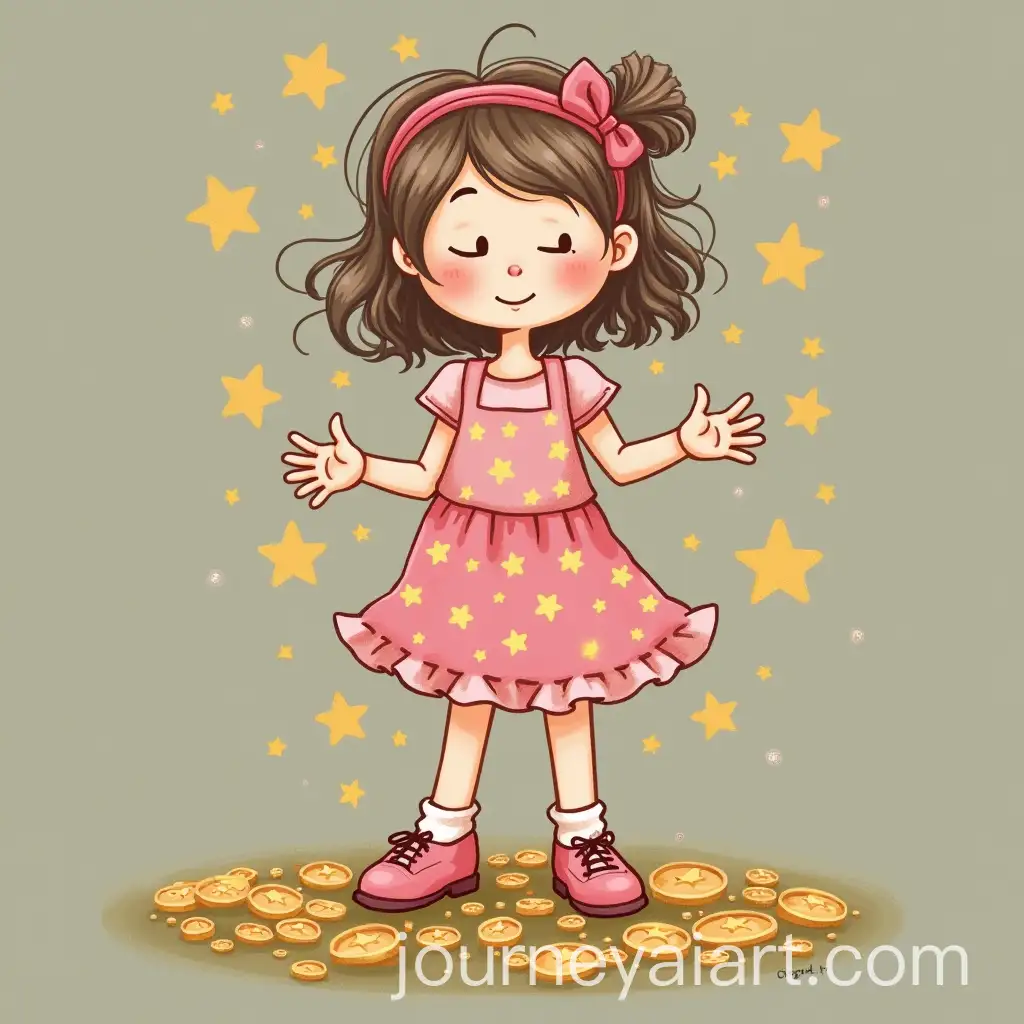 Gold-Star-Reward-Scheme-for-a-FiveYearOld-Girl