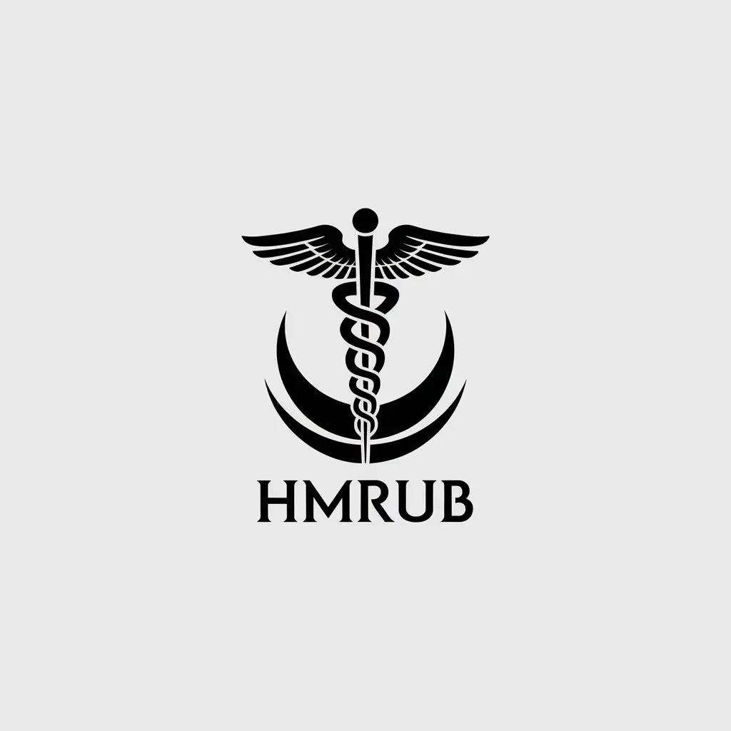 LOGO-Design-for-HMRUB-Minimalist-Staff-of-Asclepius-with-Crescent-on-Clear-Background