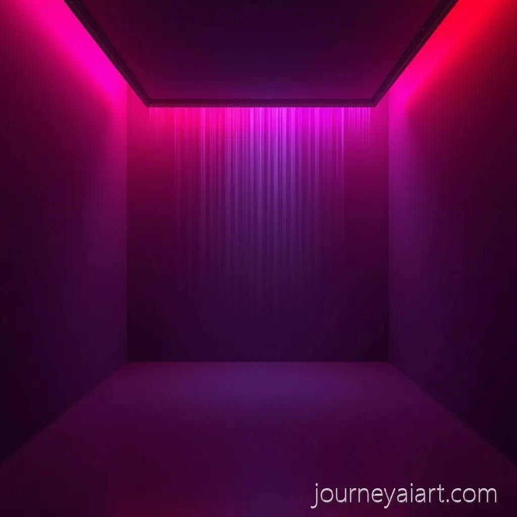 Futuristic-Purple-and-Red-LEDLit-Room-with-Rainy-Cityscape-Background