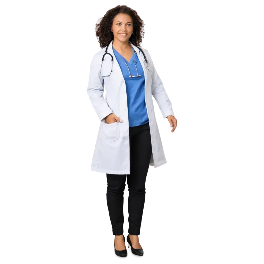 HighQuality-Lady-Doctor-Coat-PNG-for-App-Development