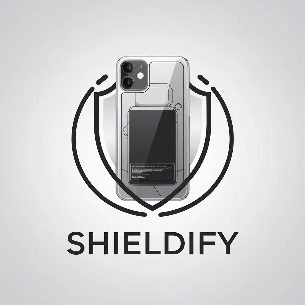 LOGO-Design-for-Shieldify-Minimalistic-Style-with-Cellphone-Accessories-Theme