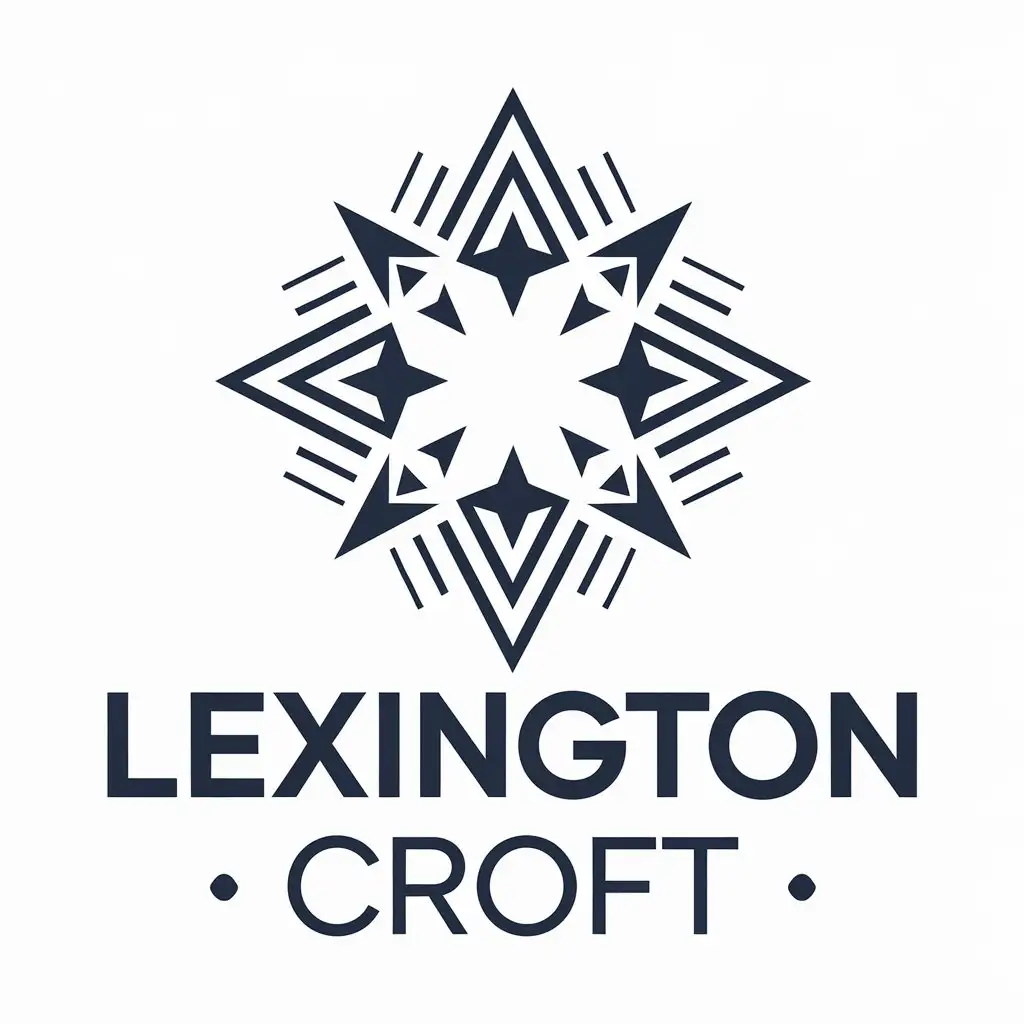 LOGO Design for Lexington Croft Stars with Modern Touch for Technology Industry