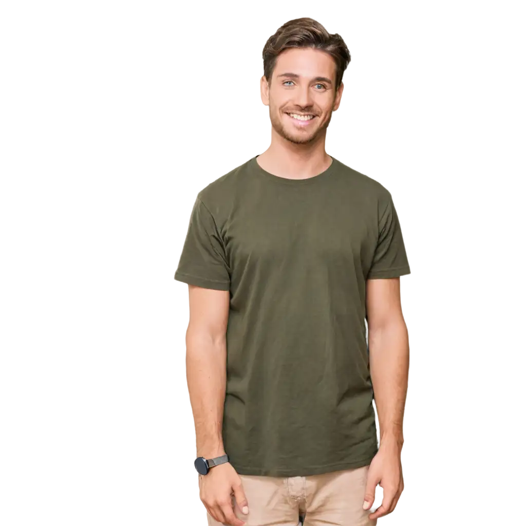 Happy-Man-Wearing-TShirt-in-the-Park-Vibrant-PNG-Image-for-Online-Engagement