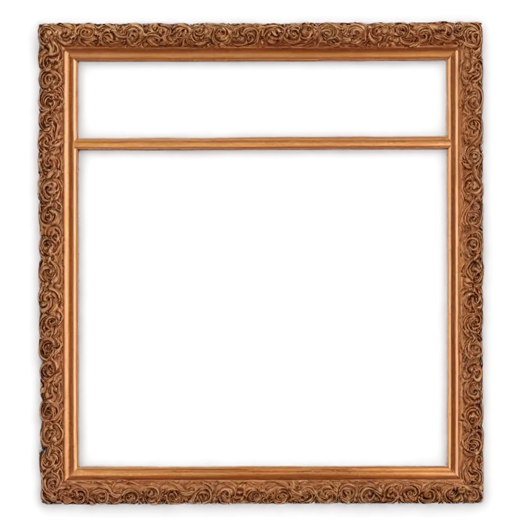 HighQuality-Picture-Frame-PNG-Image-for-Versatile-Design-Applications