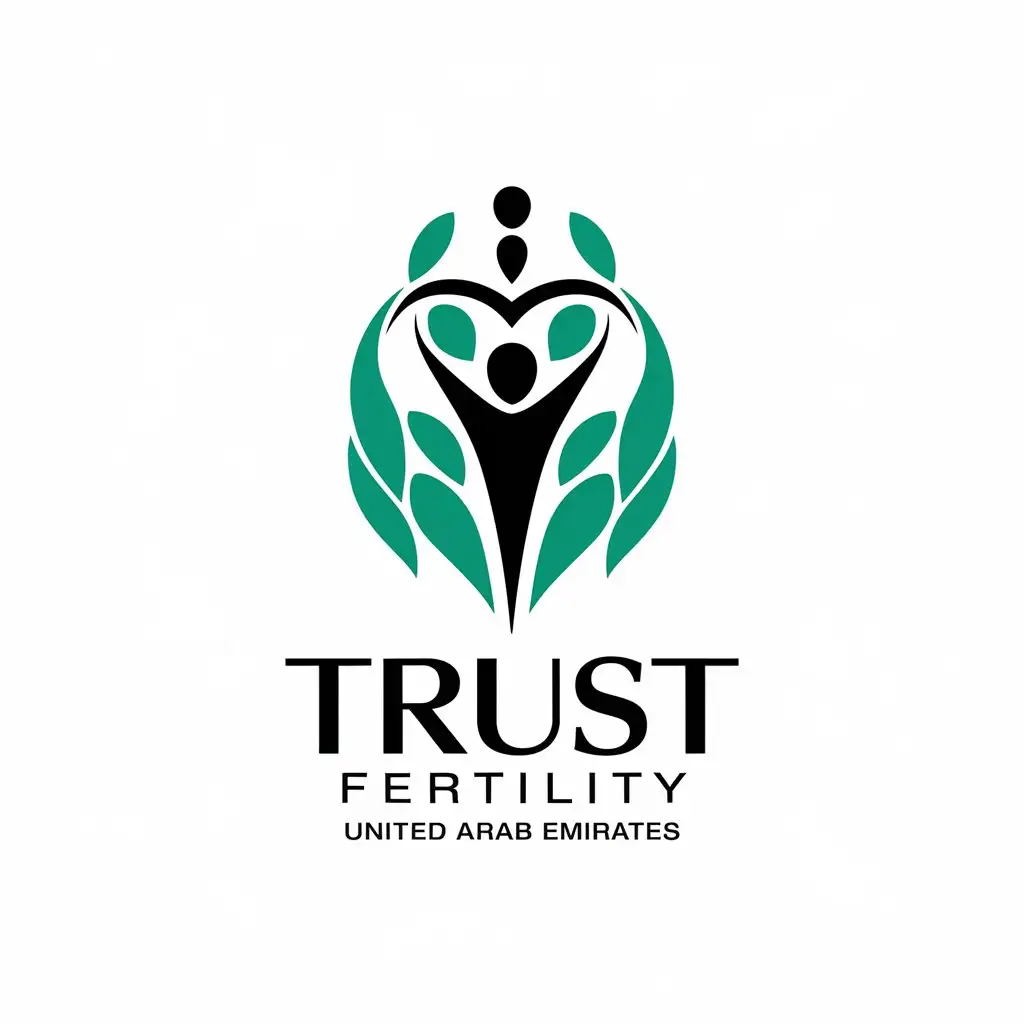 LOGO Design for Trust Fertility Fertility Gynecology UAE Theme for Events Industry