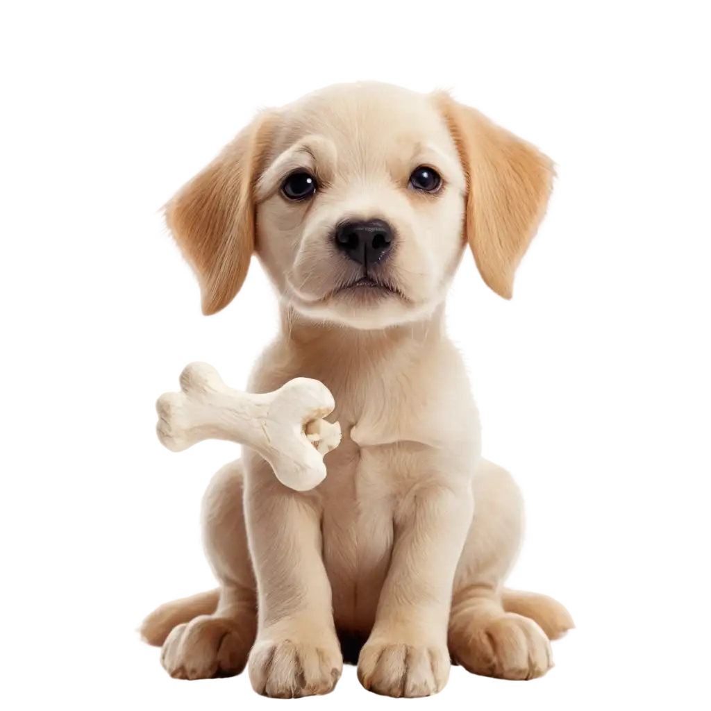 Cute-Dog-with-Bone-PNG-Image-for-Clear-and-Versatile-Use