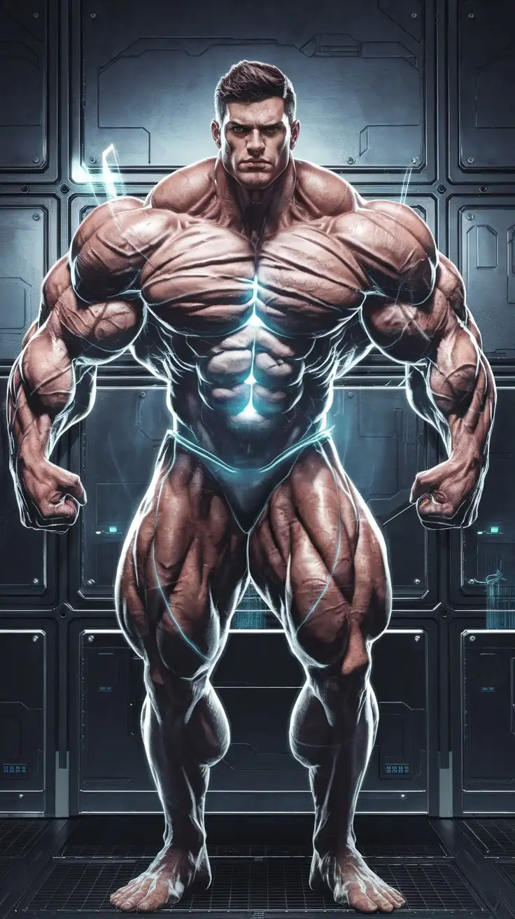 Superhuman-Bodybuilder-with-Luminous-Blue-Superpowers-in-Futuristic-Physics-Lab