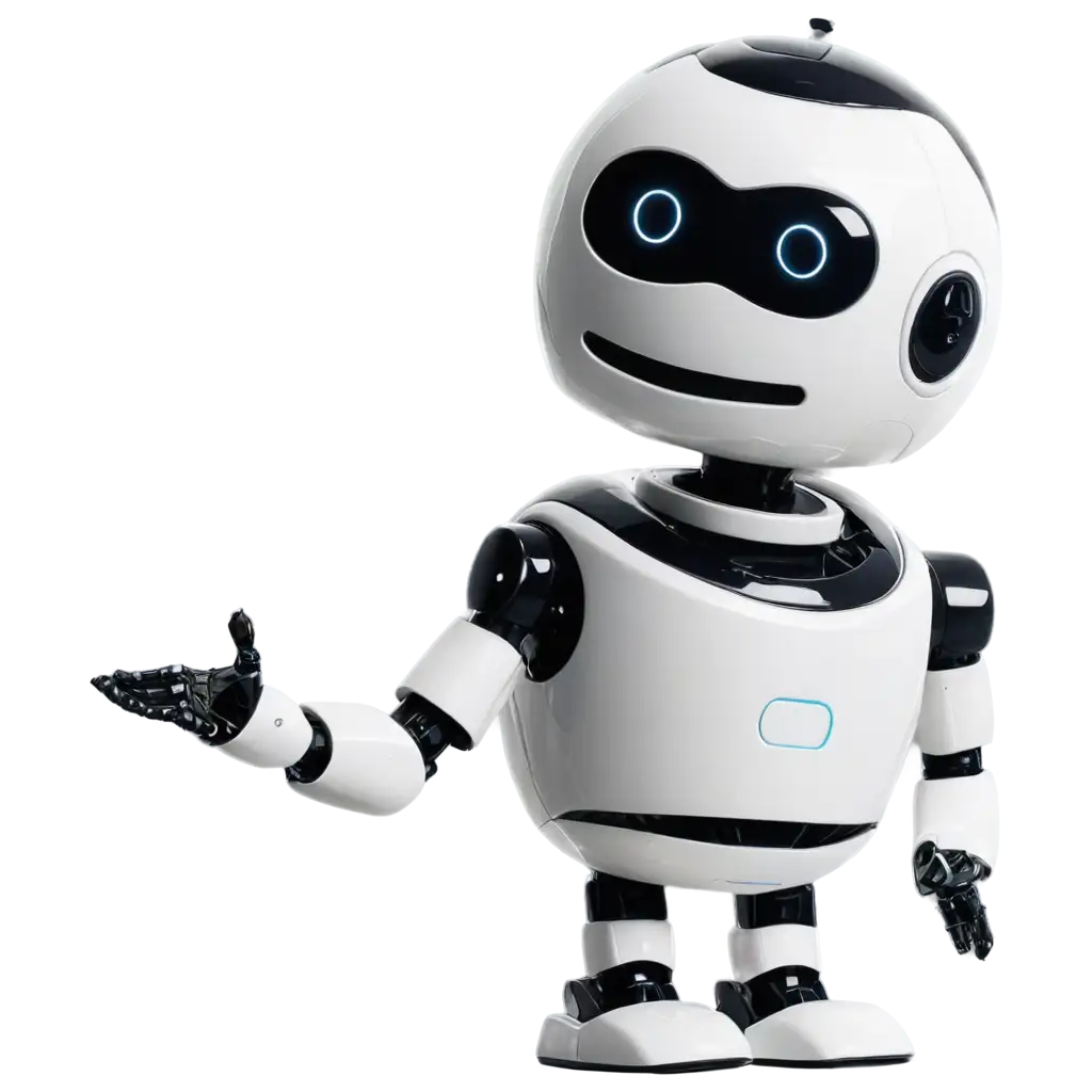 Smiling-AI-Robot-PNG-Optimistic-Futuristic-AI-Concept