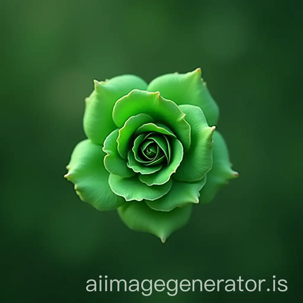 Elegant-Green-Rose-with-Subtle-Hues-of-Nature