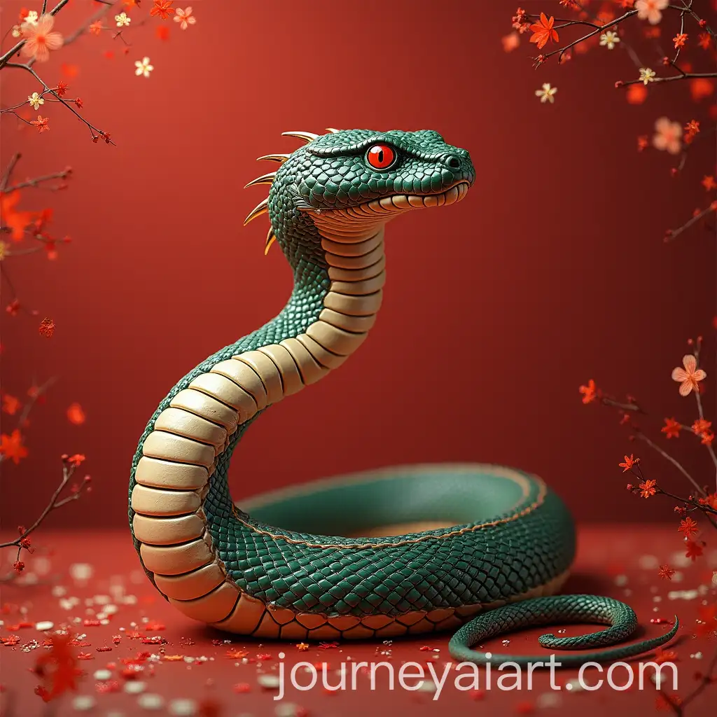 SnakeThemed-Gift-Card-for-New-Year-Celebration