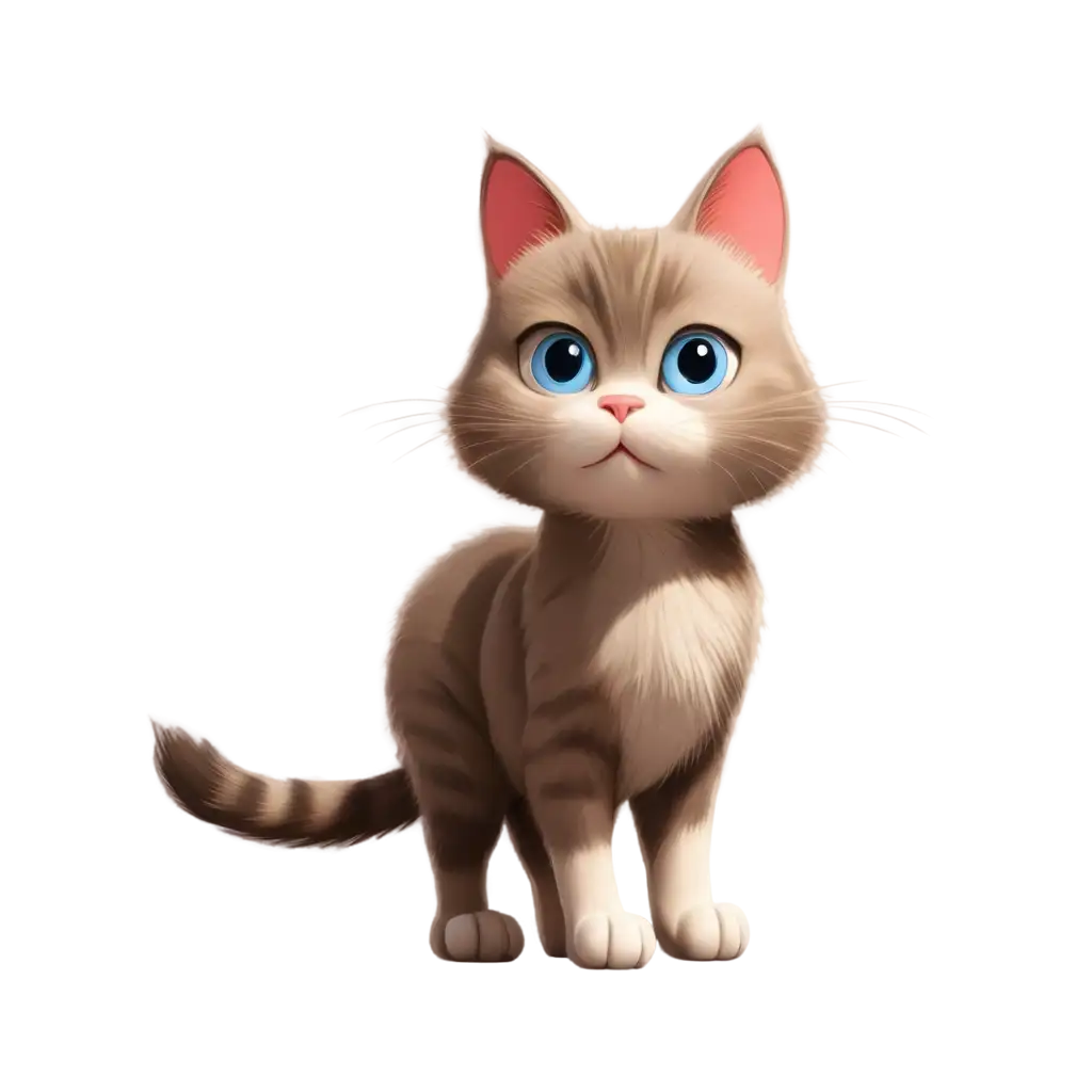 Cute-Cartoon-Cat-PNG-Image-for-Versatile-Digital-and-Print-Use