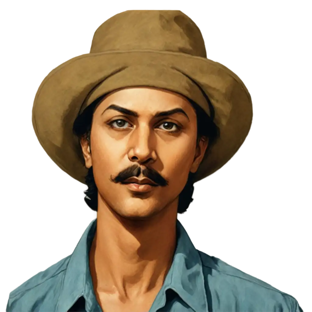 Bhagat-Singh-PNG-Image-for-Various-Creative-andPNG-Image-Usage-Guide-Educational-Purposes