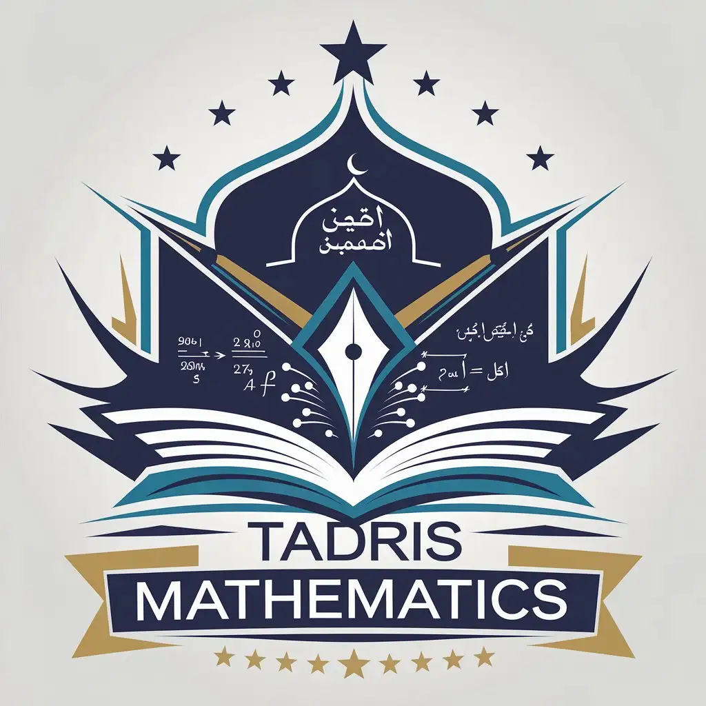 LOGO-Design-For-Tadris-Mathematics-Innovative-Fusion-of-Education-and-Culture-with-Modern-Elements