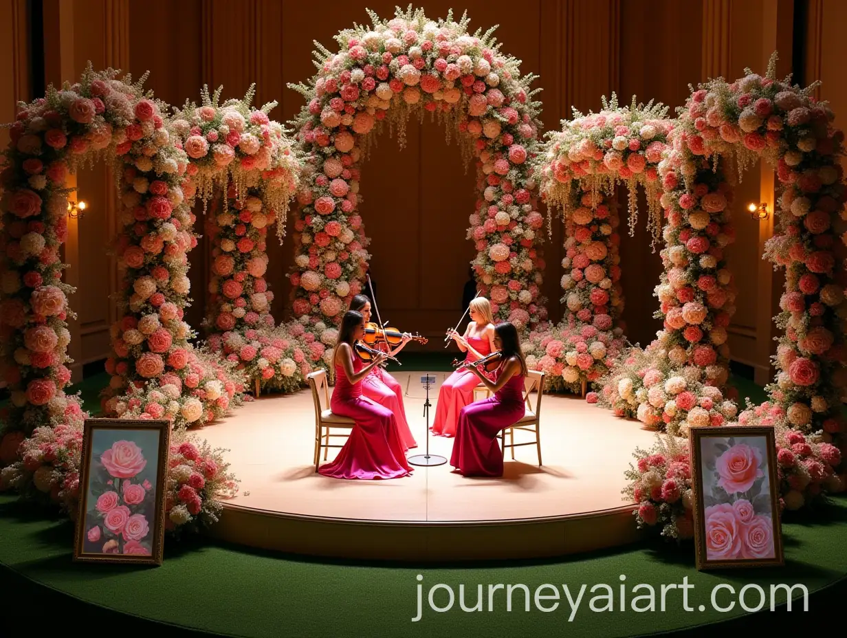 Elegant-Classical-Music-Event-with-Floral-Decor-and-Live-Performances