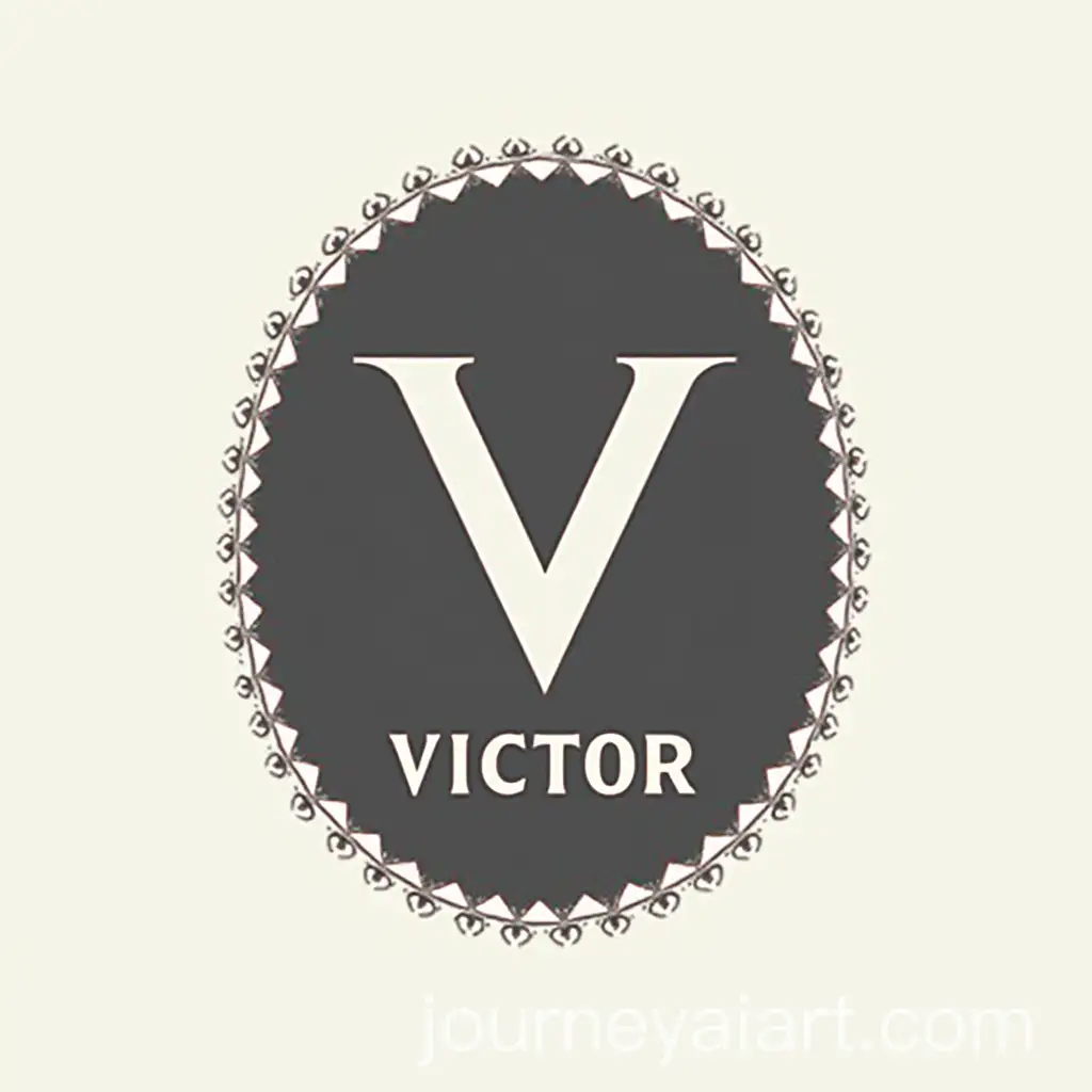 Victor-Clothing-Brand-Logo-Design-with-Minimalist-and-Modern-Elements