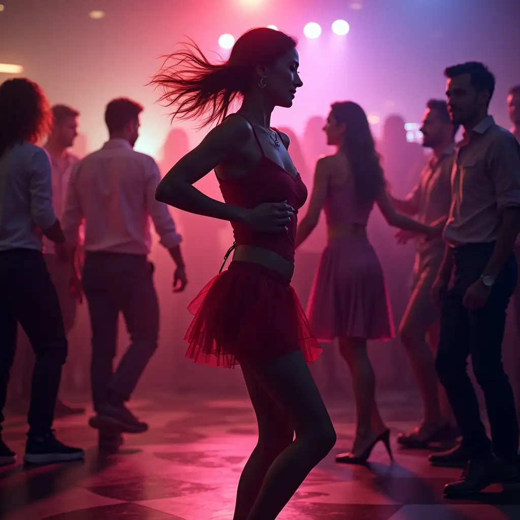 Dancing Girl, on the Dancefloor