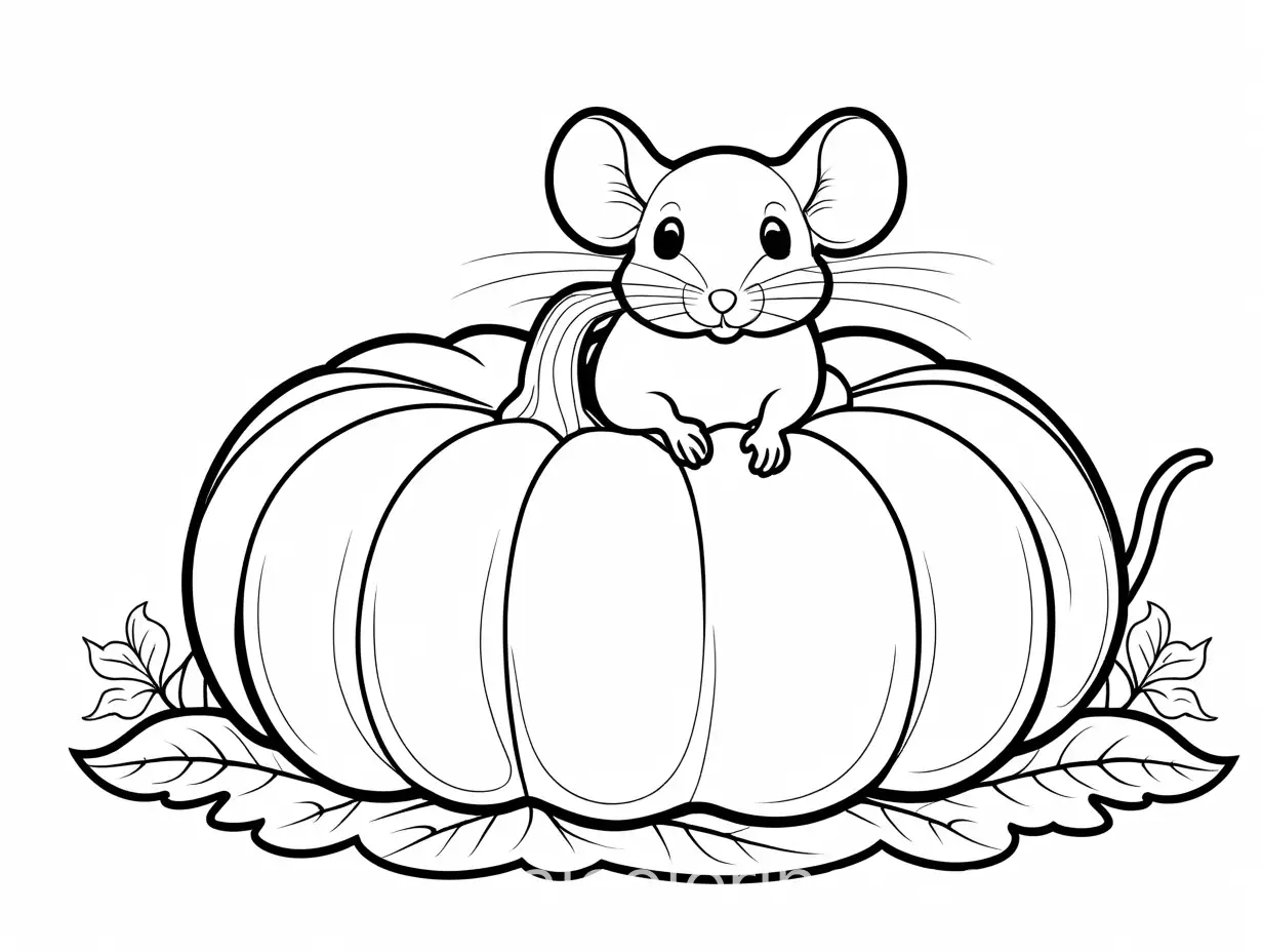 Mouse-Living-in-a-Pumpkin-Coloring-Page