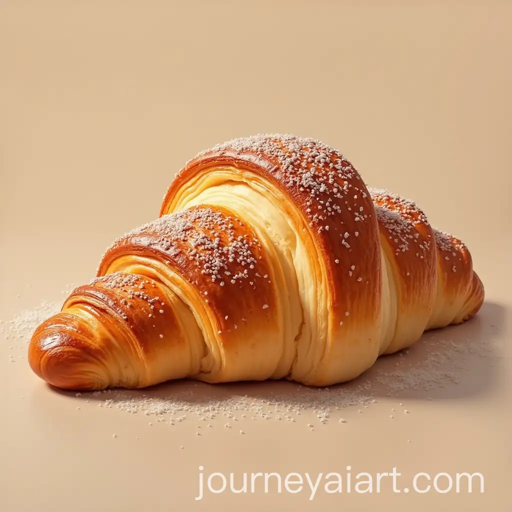 Golden-Croissant-with-Flaky-Layers-and-Butter-Gloss