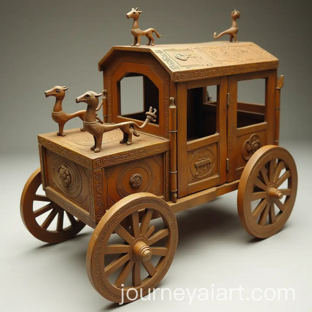 Wooden-Chariots-with-Rigveda-Symbols-and-Archery-Platforms