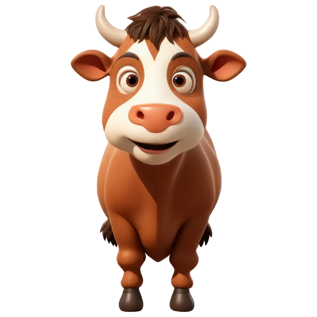 Cartoon-Cow-PNG-Whimsical-and-Playful-Character-Illustration