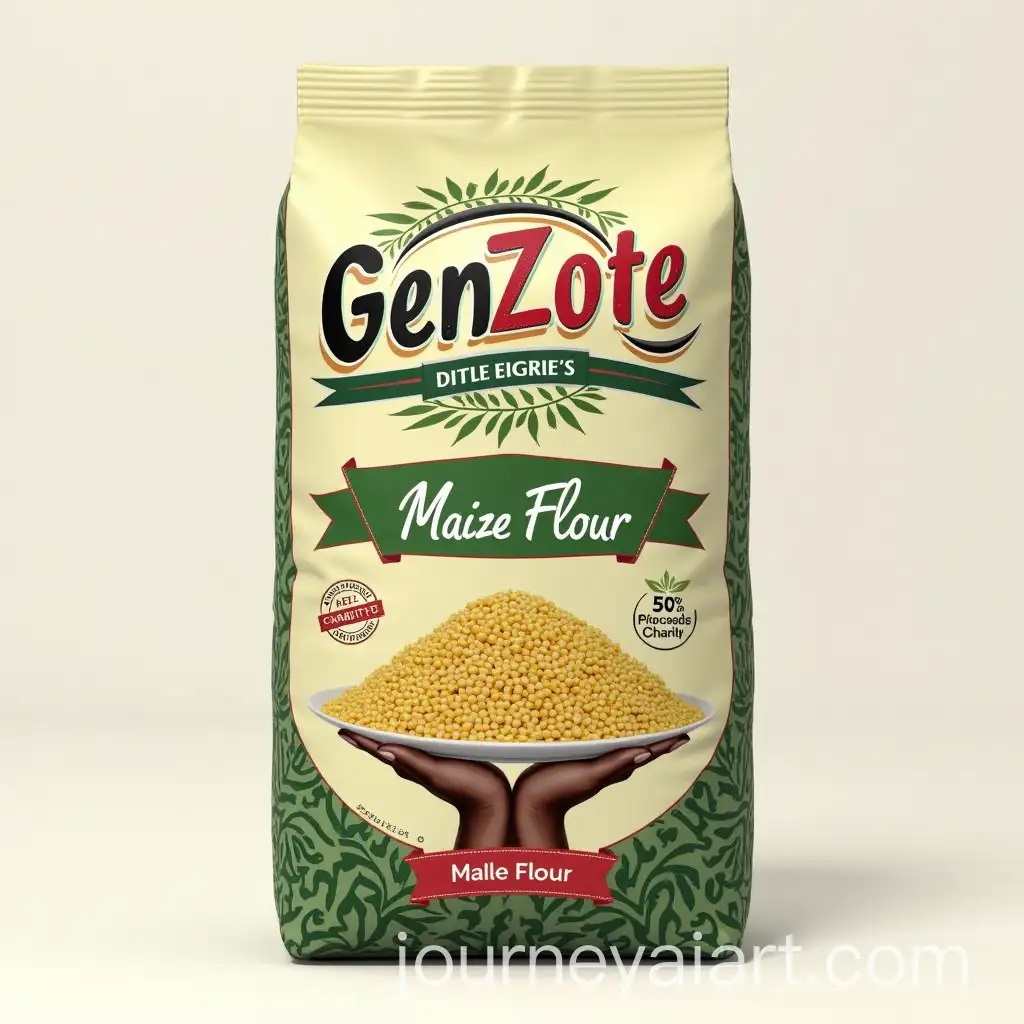 GenZote-Maize-Flour-Packaging-with-Charity-Focus-and-Keffiyeh-Design