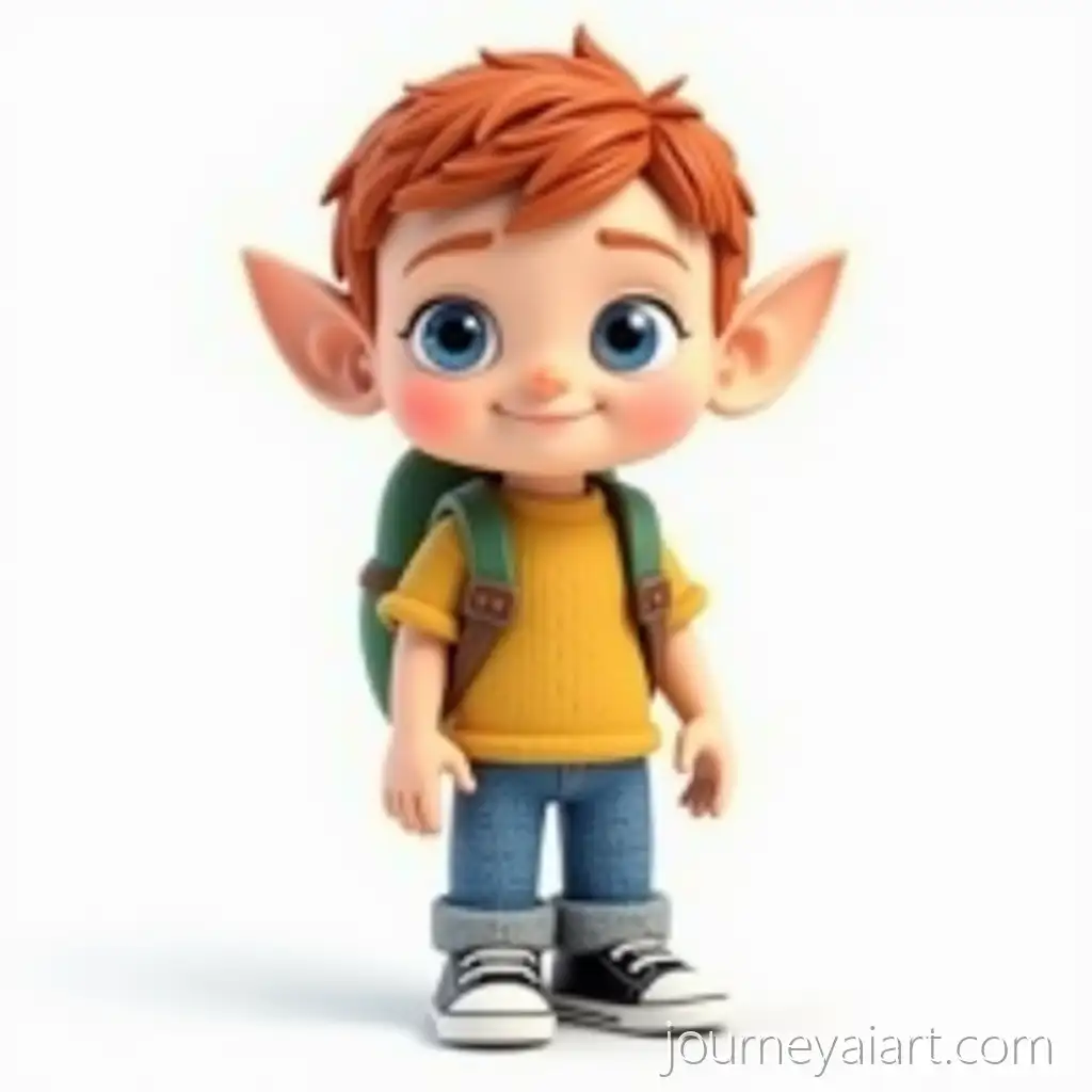 Adorable-3D-cartoon-elf-boy3D-Cartoon-Elf-Boy-with-Blue-Eyes-and-Red-Hair-Waving