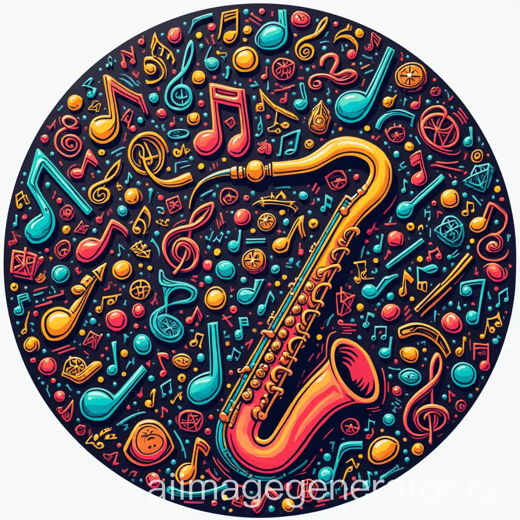AI-Art-Prompt-ExpansionVibrant-Music-Elements-Collage-with-Notes-Pianos-and-Saxophones