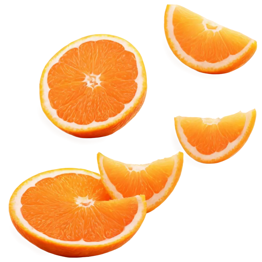 Vibrant-Orange-Segments-PNG-Image-for-Clear-HighQuality-Visuals