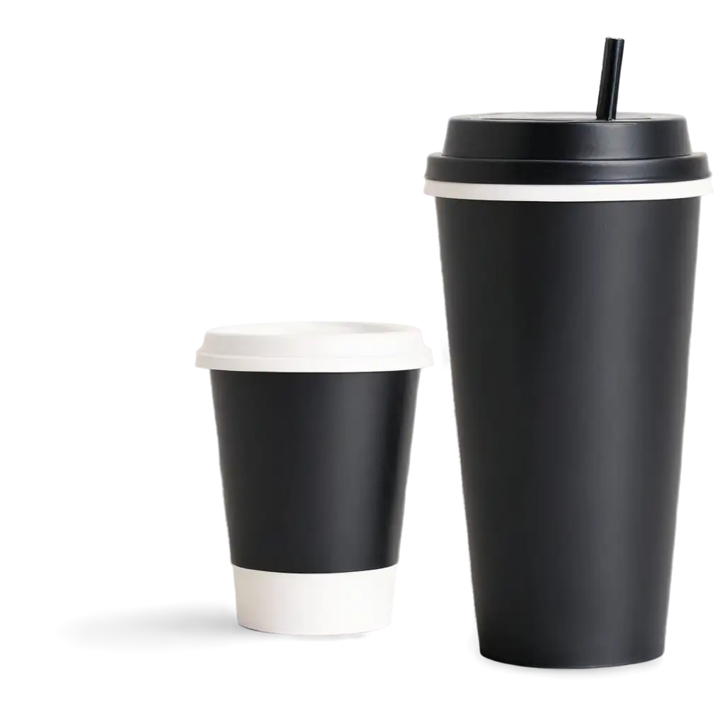 Black-Coffee-Paper-Cup-PNG-Image-for-Professional-and-Creative-Use