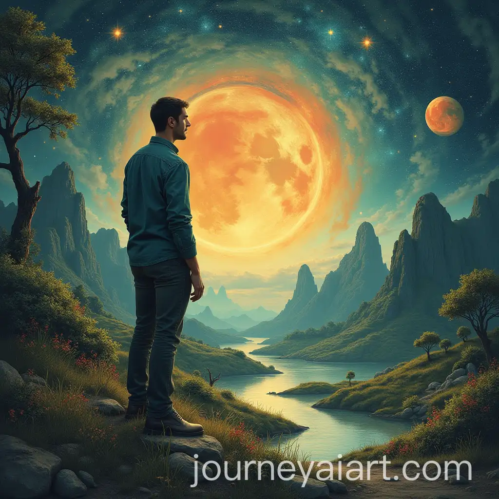 Abstract-Man-Contemplating-in-Harmony-with-Nature-and-the-Universe