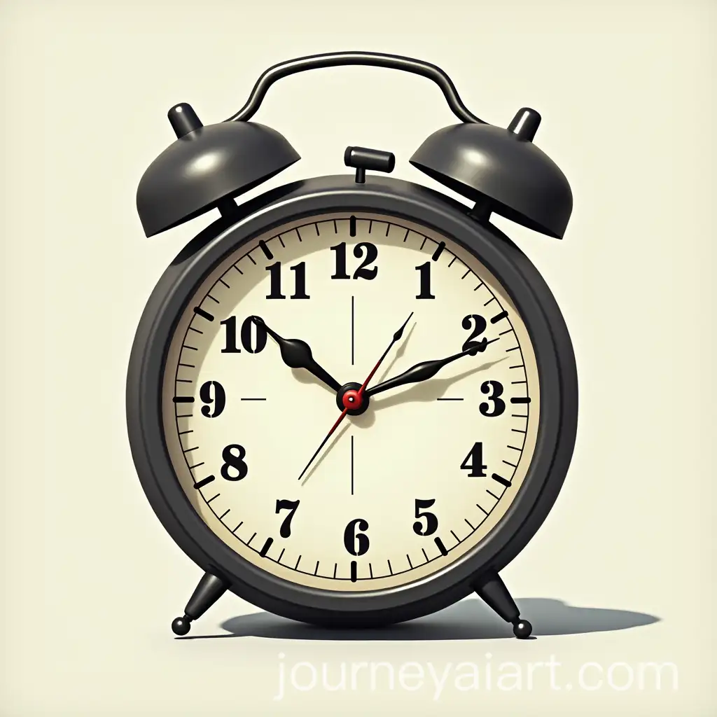 CloseUp-of-an-Analog-Clock-Showing-1628-Time