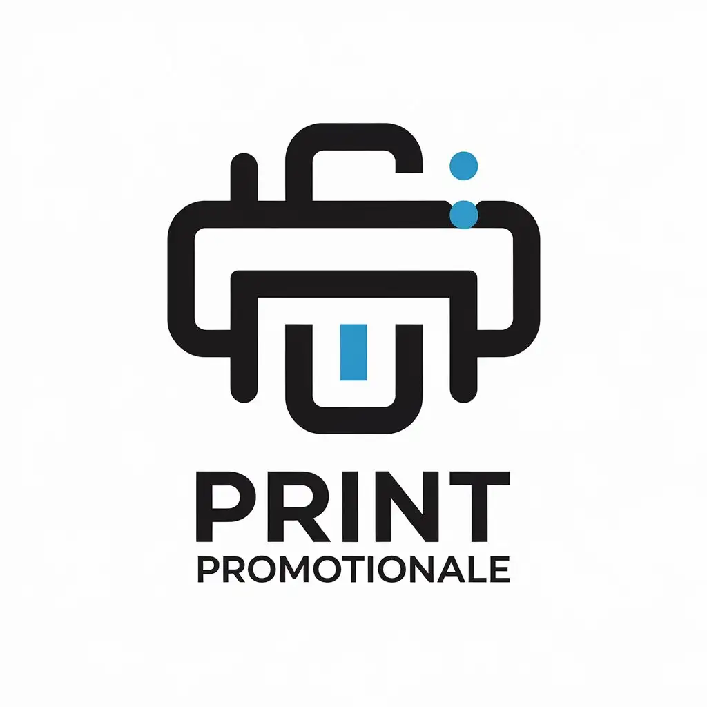 LOGO Design for Print Promotionale Vector Design with Retail Focus and Clear Background