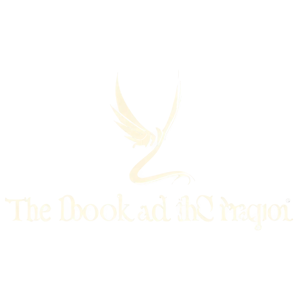 Minimalist-PNG-Logo-Design-Featuring-a-Book-and-Dragon-for-Creative-Projects