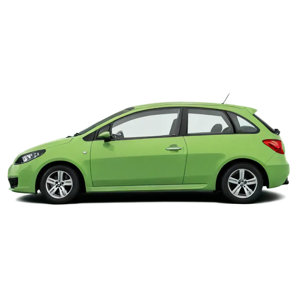 HighQuality-Green-Car-Vector-PNG-for-Versatile-Applications