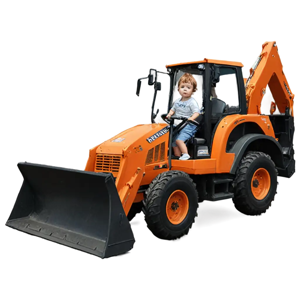 PNG-Image-Baby-Boy-Operating-Tata-Hitachi-Excavator