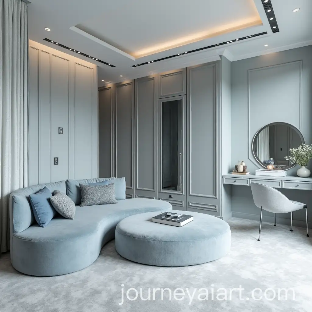 Luxurious-Spacious-Bedroom-with-Study-and-Contemporary-Furniture-in-GreyBlue-Pastels