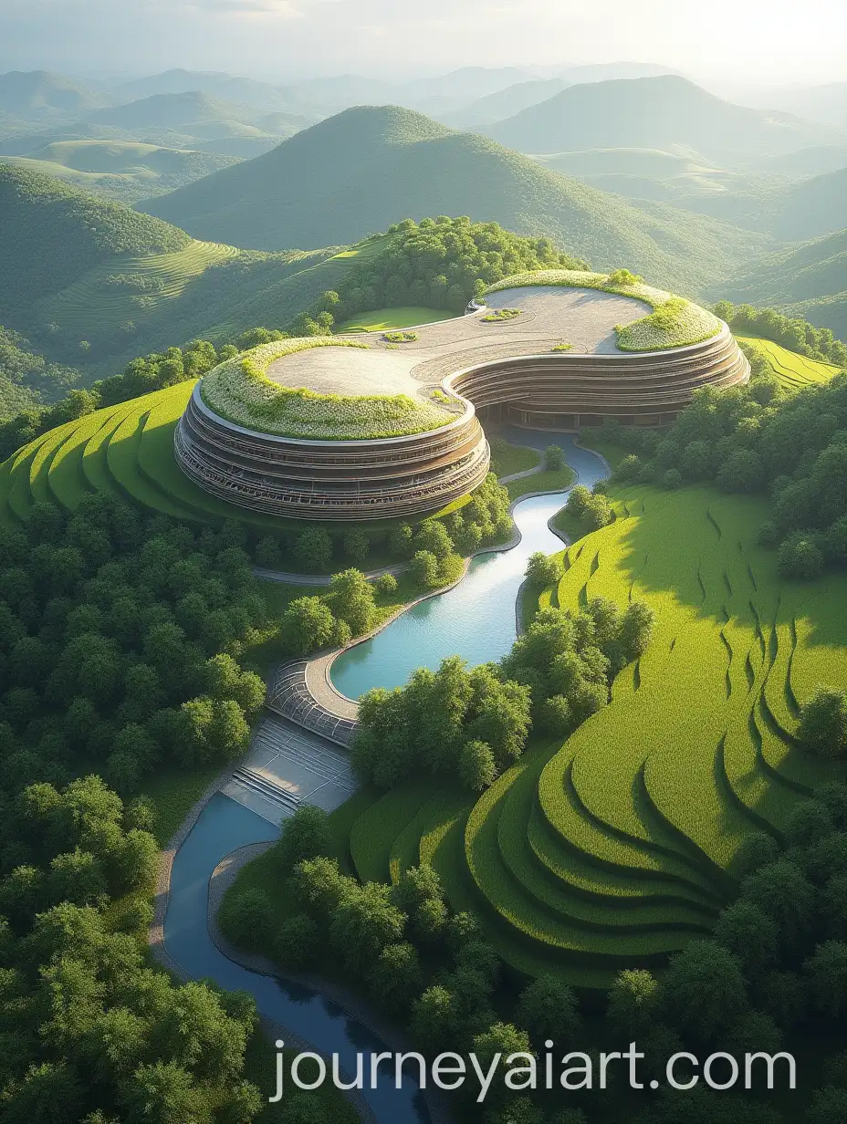 Philippine-Exhibition-Pavilion-with-Aerial-View-of-Rice-Terraces-and-Flowing-Water