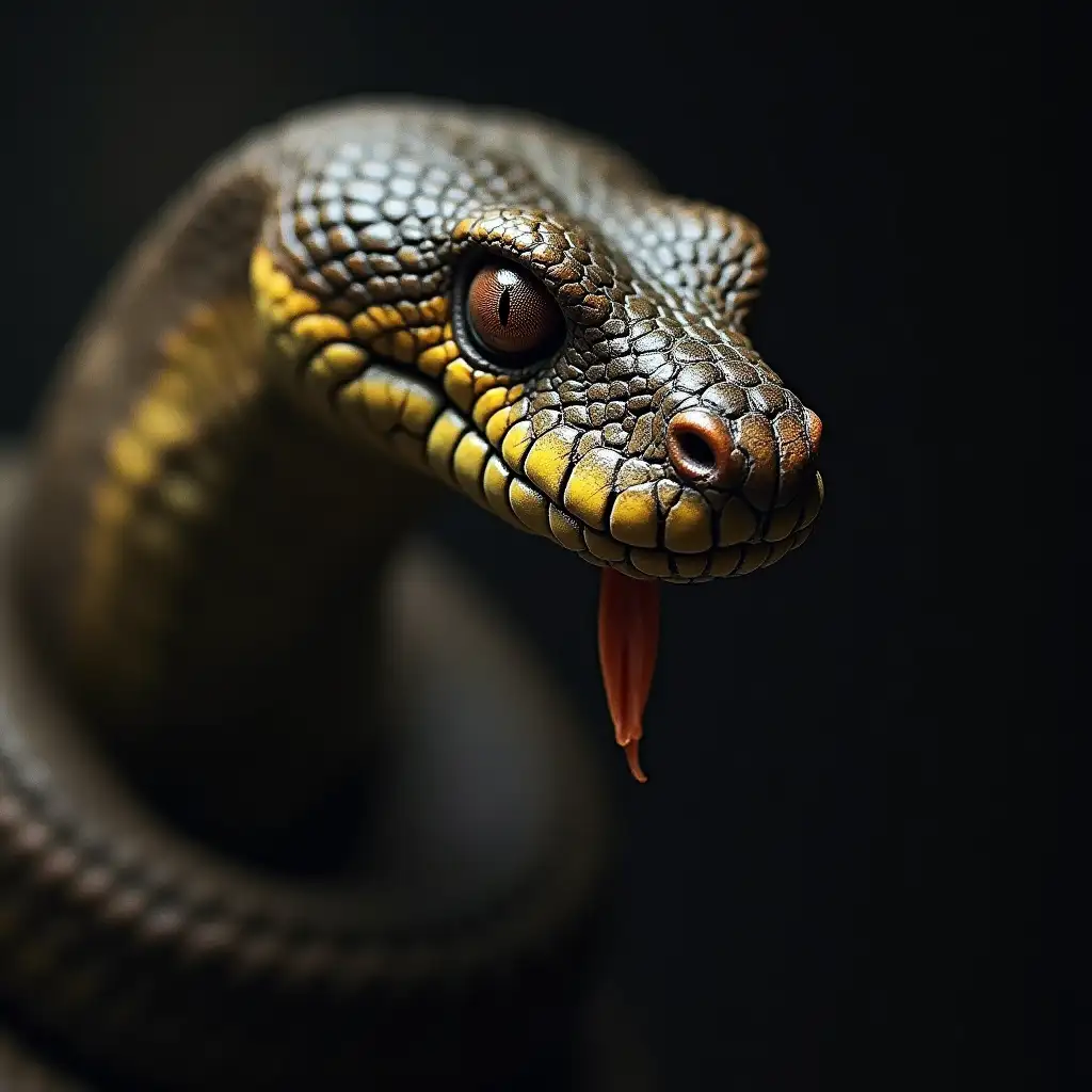 snake face