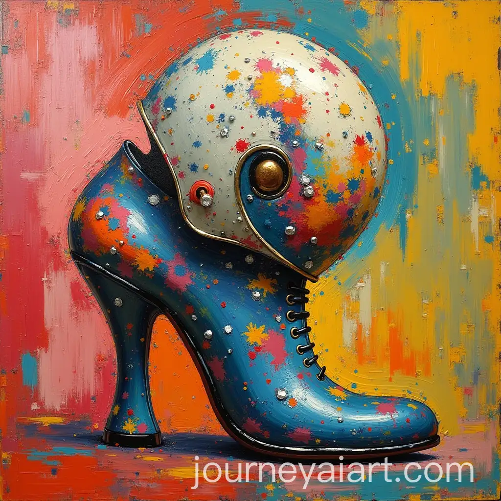 Abstract-PicassoInspired-Artwork-on-Shoei-GT-Air-3-Helmet