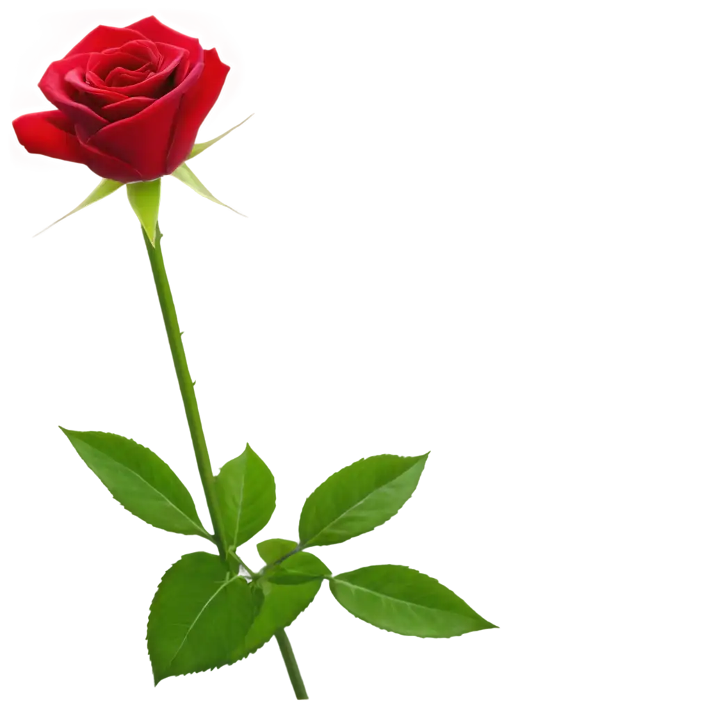 Red-Rose-PNG-Image-HighQuality-Transparent-Background-for-Versatile-Use