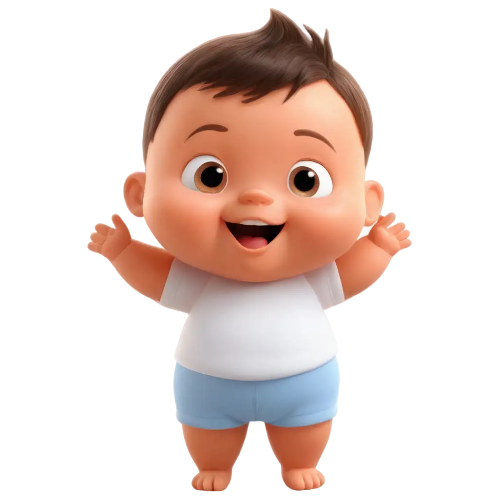 Newly-Born-Baby-Boy-Cartoon-PNG-Image-Delightful-Illustration-for-Digital-Projects