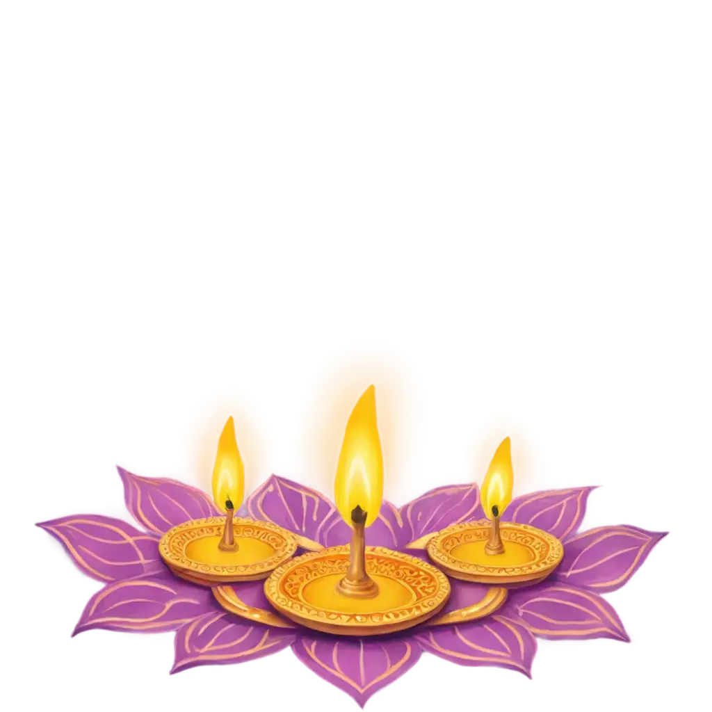 Diya-and-Mandala-Art-PNG-Realistic-Diya-with-Mandala-Designs-for-Stunning-Visuals