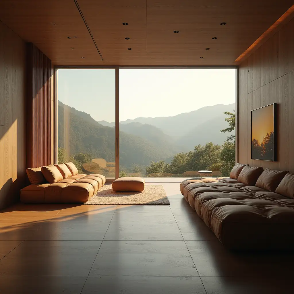 Elon Musks Modern Room Interior with Futuristic Design