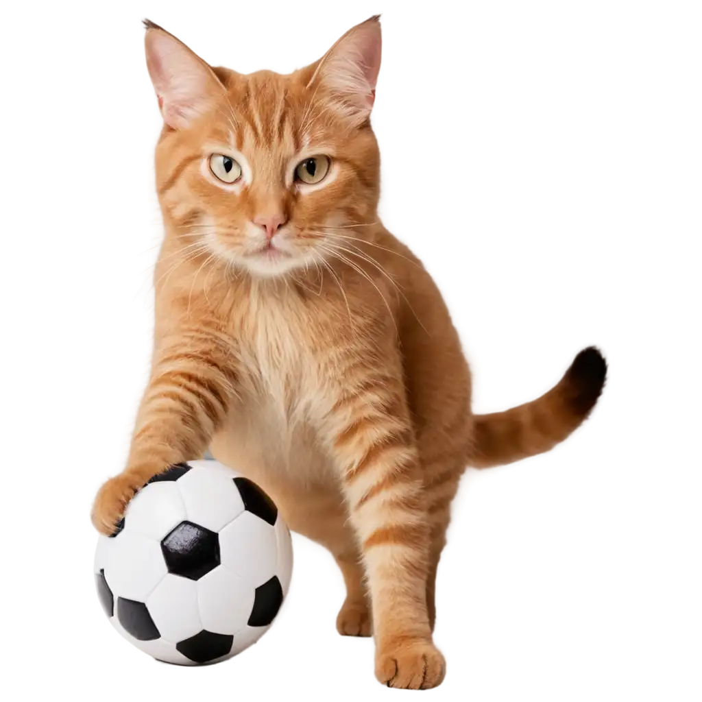 PNG-Image-Cat-Playing-Football-Socor