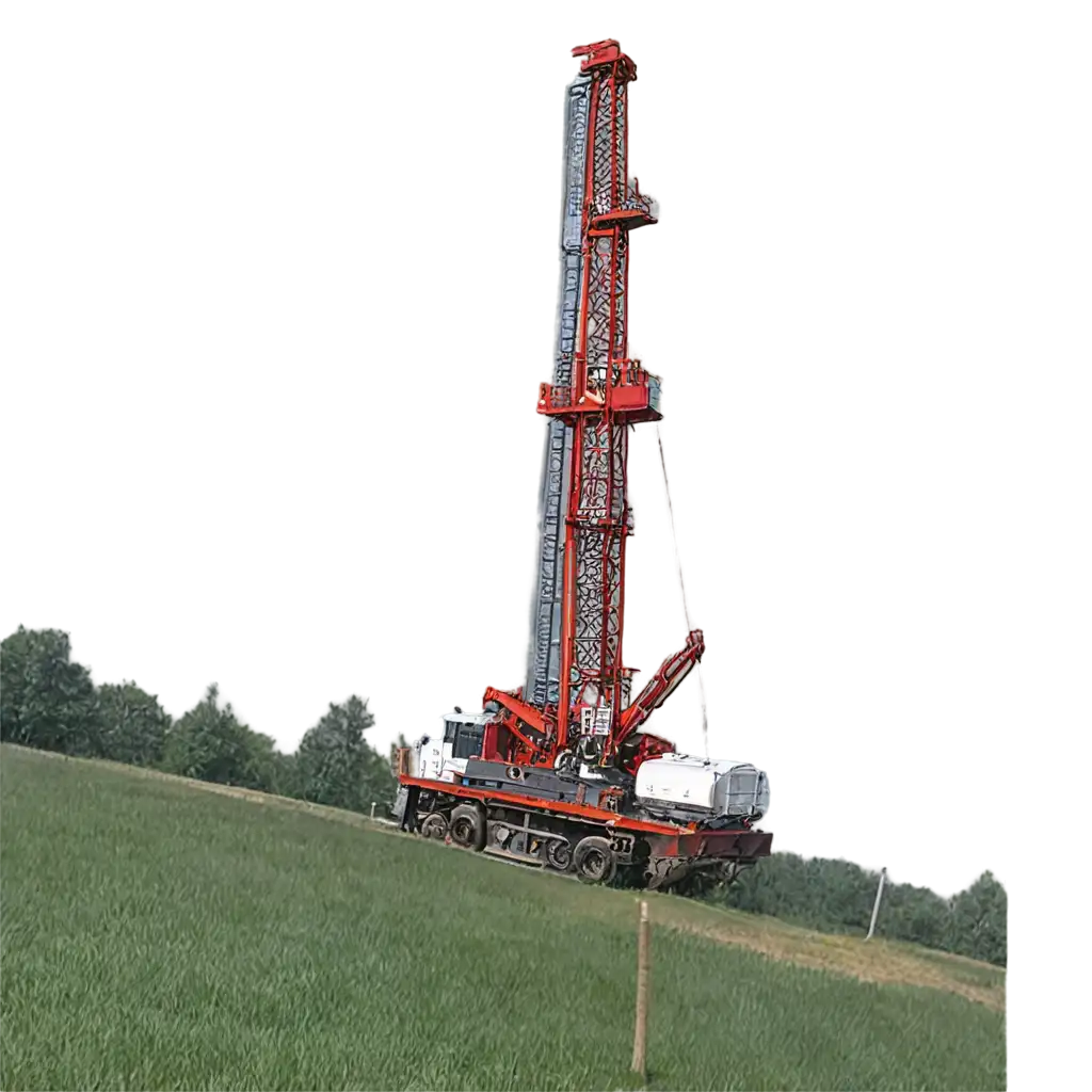 HighQuality-PNG-of-Drilling-Rig-with-Raised-Mast-for-Industrial-Use