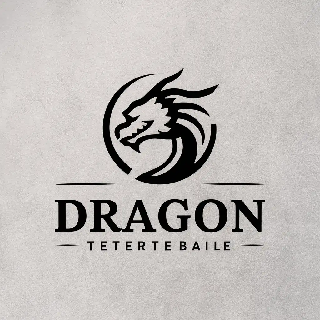 LOGO-Design-for-Dragon-Elegant-Dragon-Symbol-on-a-Clear-Background