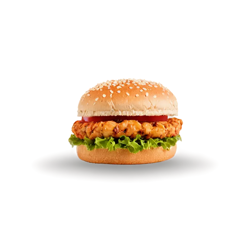 HighQuality-Chicken-Burger-PNG-Image-for-Culinary-Creations