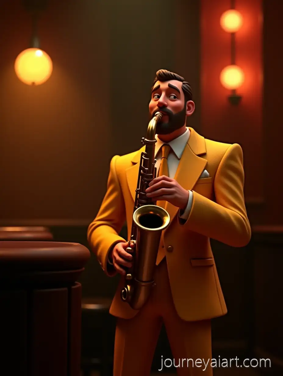 PixarStyle-3D-Cartoon-Jazz-SaxophonJazz-saxophonist-in-clubist-in-Golden-Suit-Performing-in-1930s-Jazz-Club